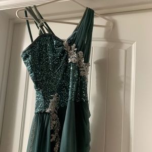Weissman Teal Lyrical/Contemporary Dress